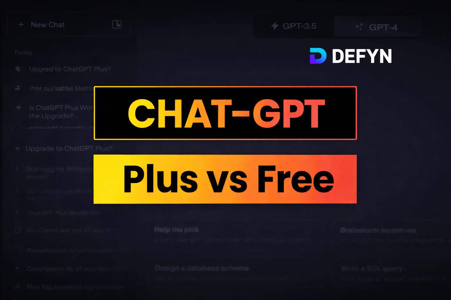 What is the difference between free version and ChatGPT Plus
