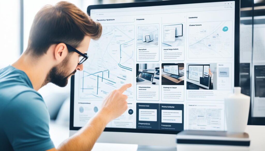 Customer Journey Wireframe