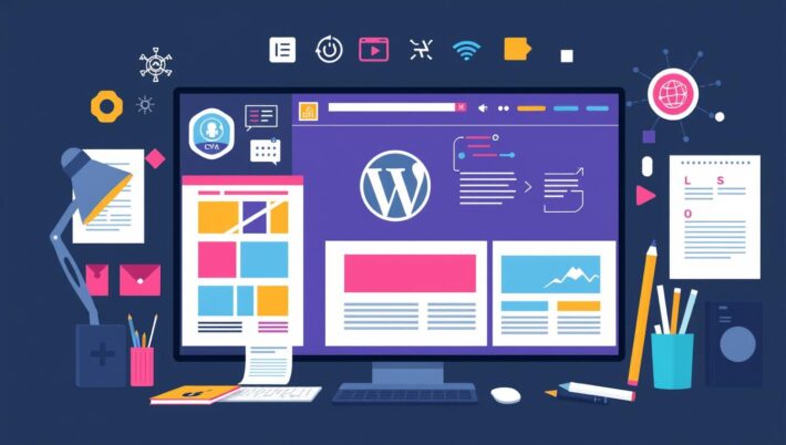 Build your website using your own theme