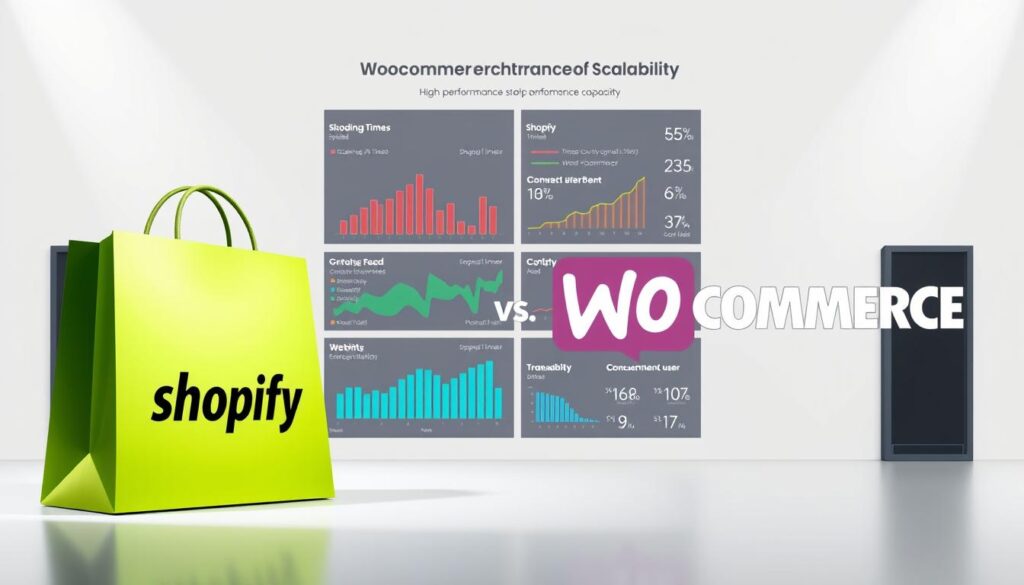 Shopify and WooCommerce performance comparison