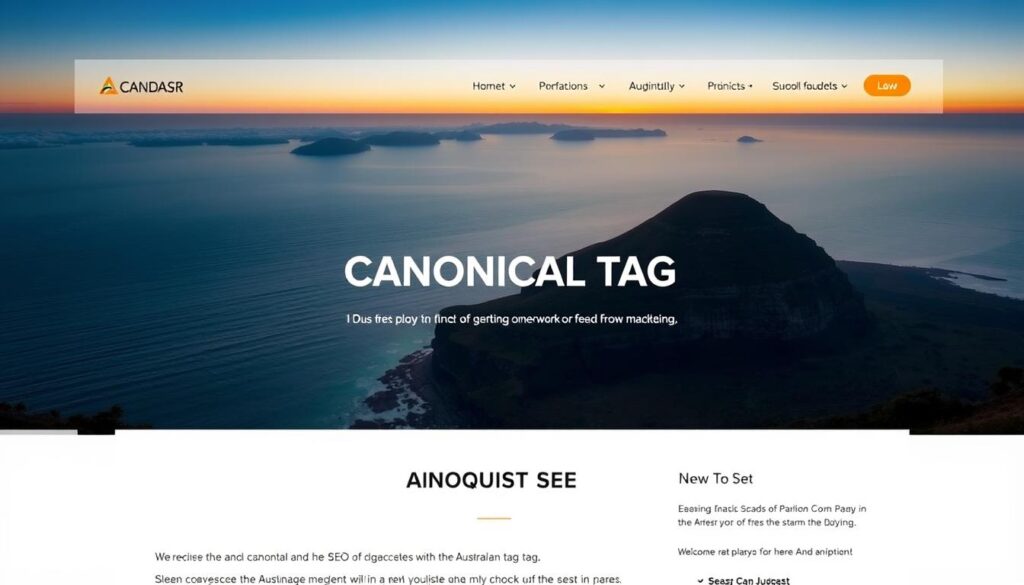 canonical tag seo australia