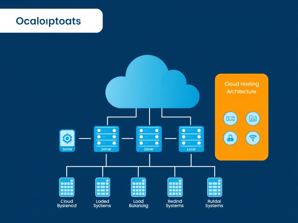 Cloud hosting architecture showing Defyn's distributed infrastructure