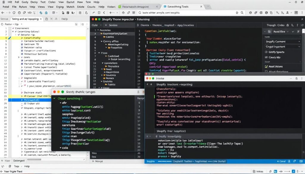 Developer troubleshooting Shopify code with debugging tools Developer troubleshooting Shopify code with debugging tools