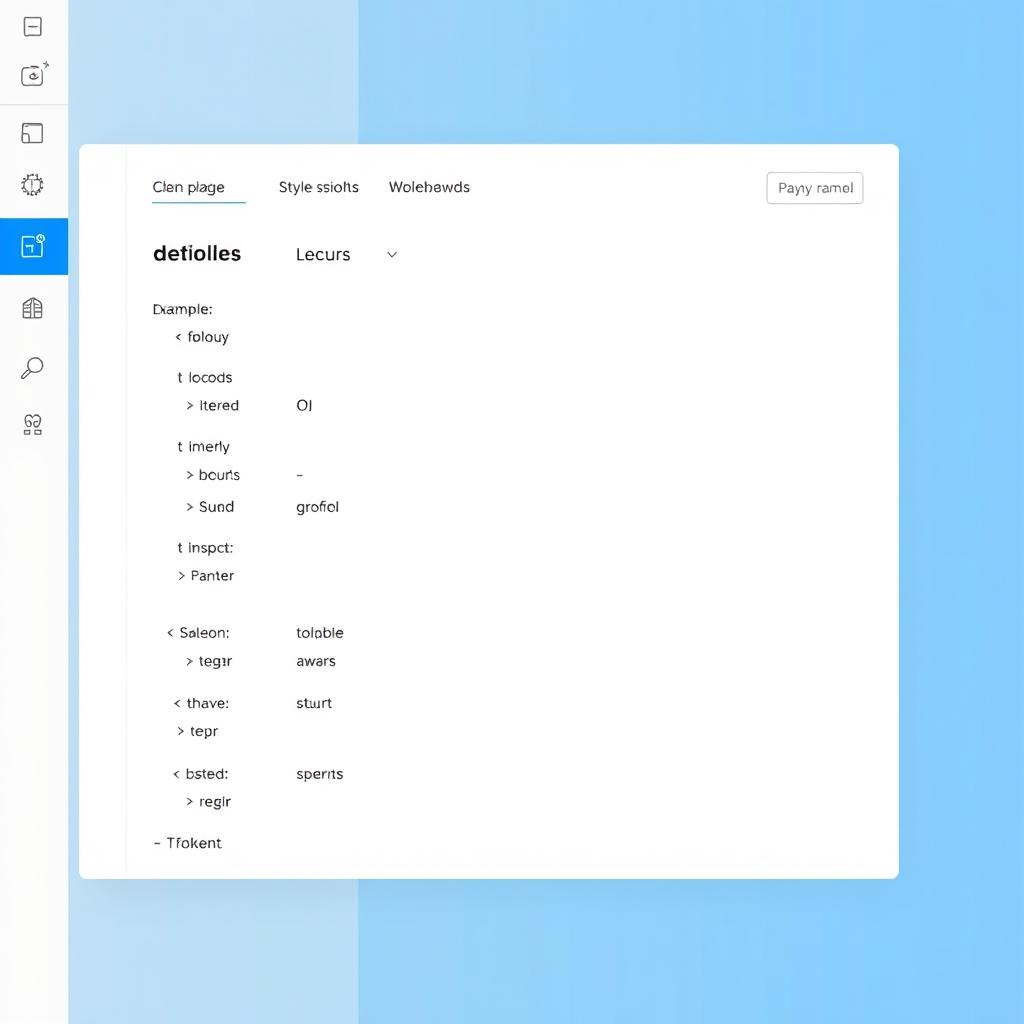 Example of clean class naming structure in Webflow Example of clean class naming structure in Webflow