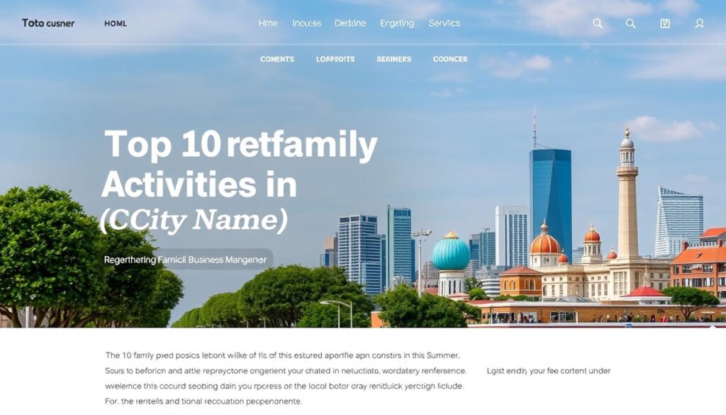 Example of localized content for a business blog focusing on local SEO management Example of localized content for a business blog focusing on local SEO management
