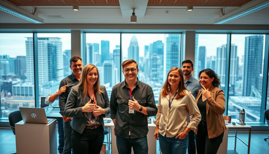Australian WordPress providers support team