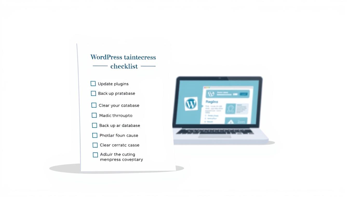 WordPress Maintenance Checklist: Monthly and Yearly Tasks