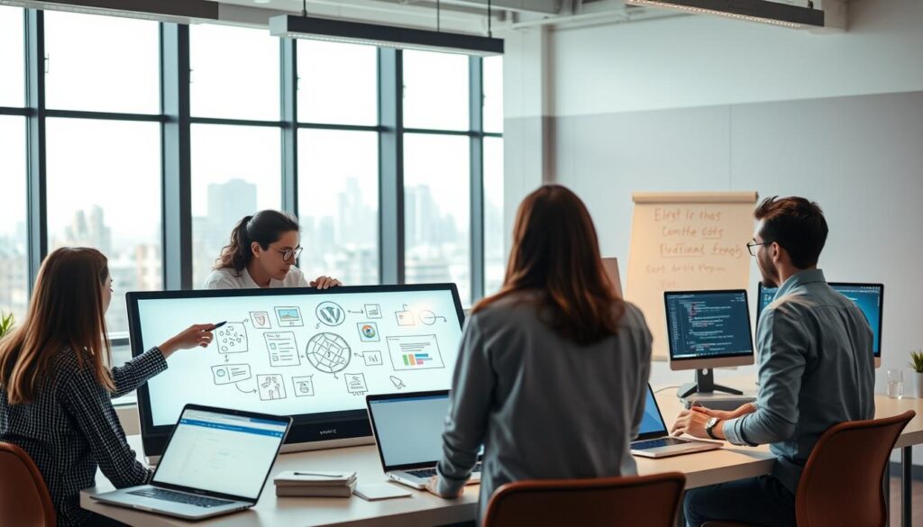 WordPress developer collaboration process