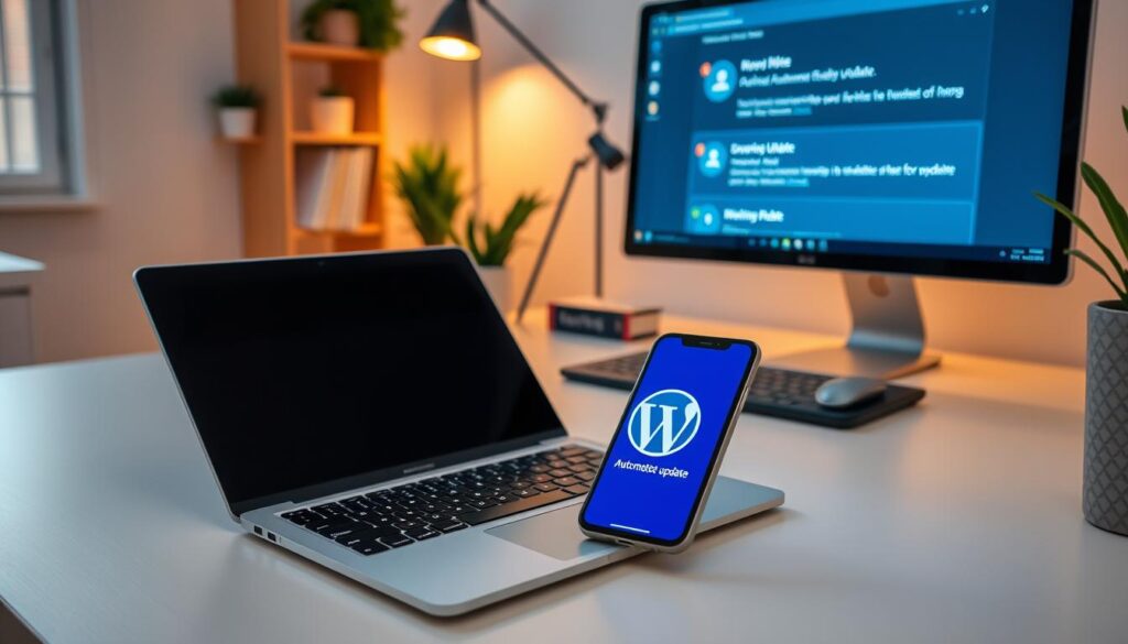 automated updates and backups