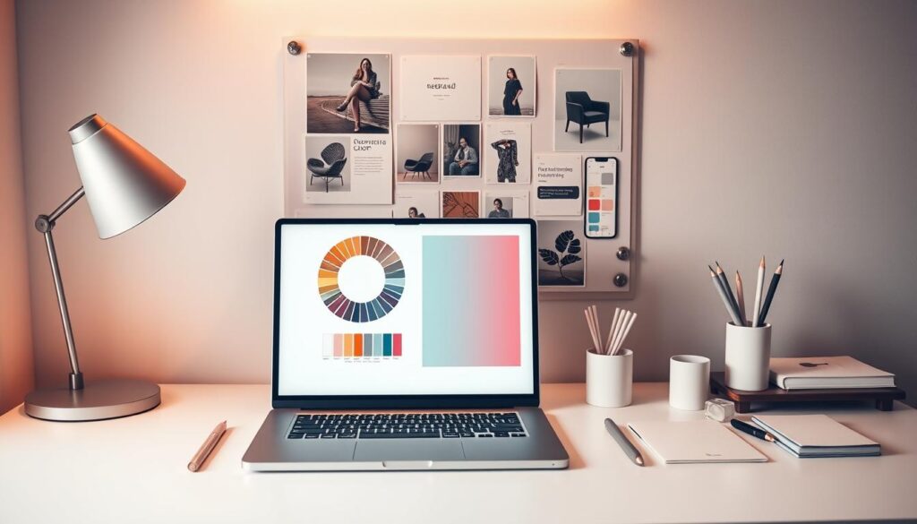 strategic colour palette development