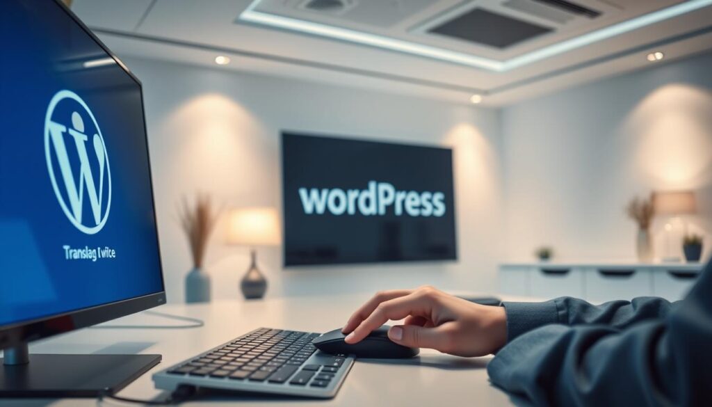 translating wordpress site
