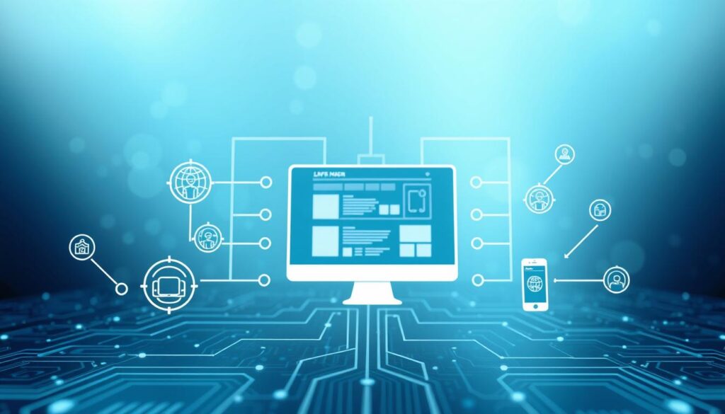 AI personalisation and responsive design implementation diagram