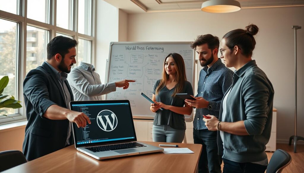 WordPress team building for plugin help