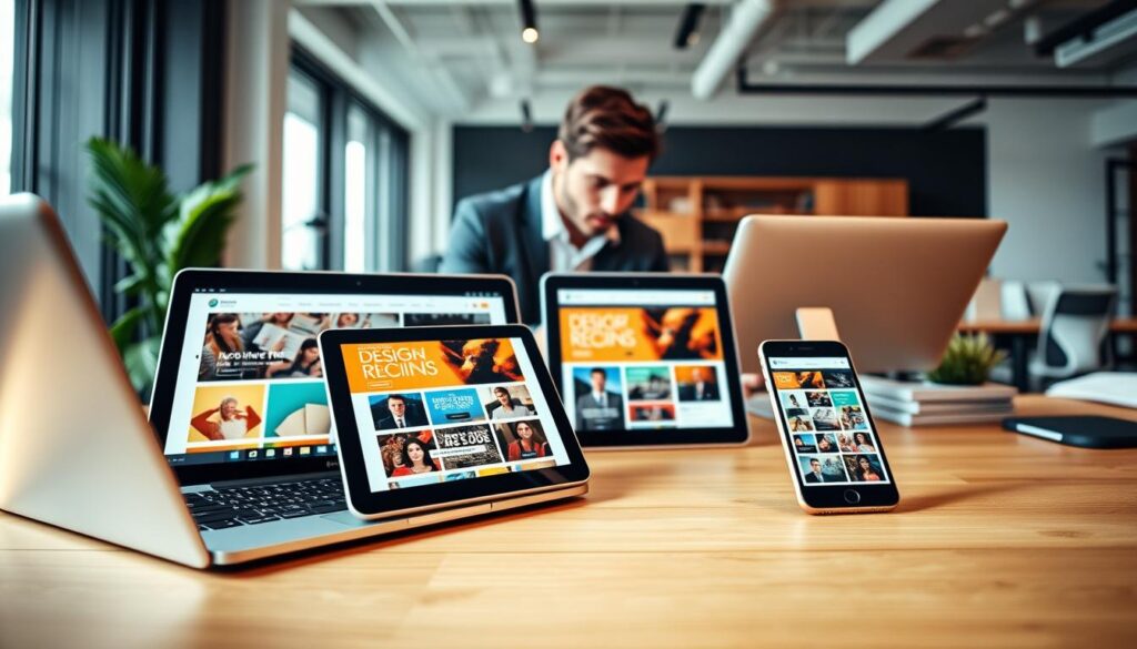 responsive web design for multiple devices