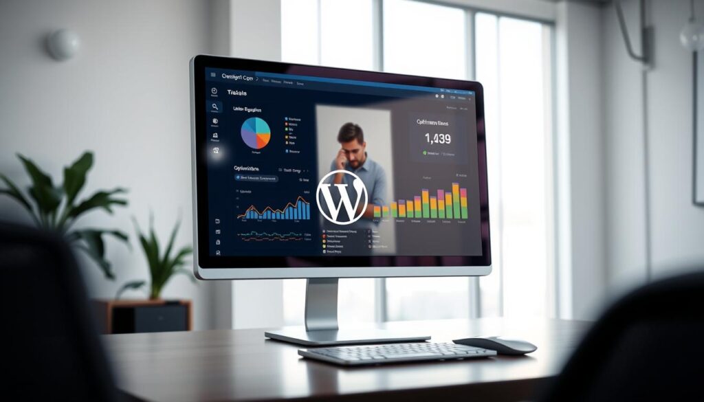 wordpress website optimisation dashboard