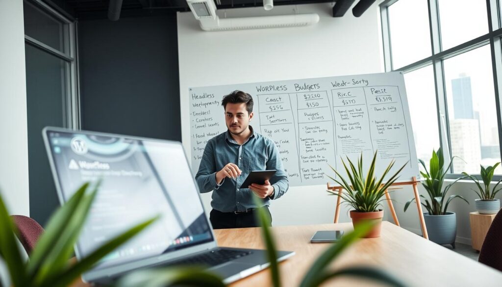 headless WordPress development costs