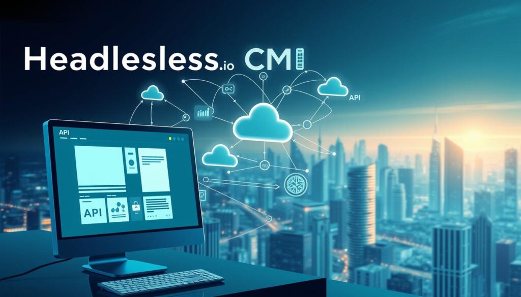 headless cms architecture showing api-driven content management headless cms architecture showing api-driven content management