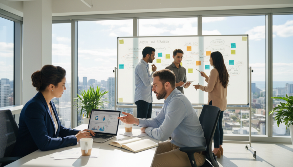 webflow seo experts developing keyword strategy for Australian businesses